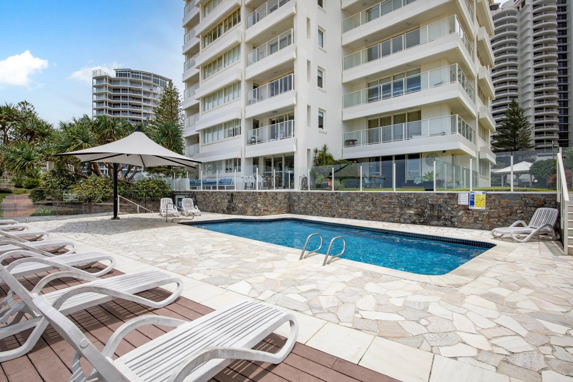 Viscount On The Beach Gold Coast Esterno foto