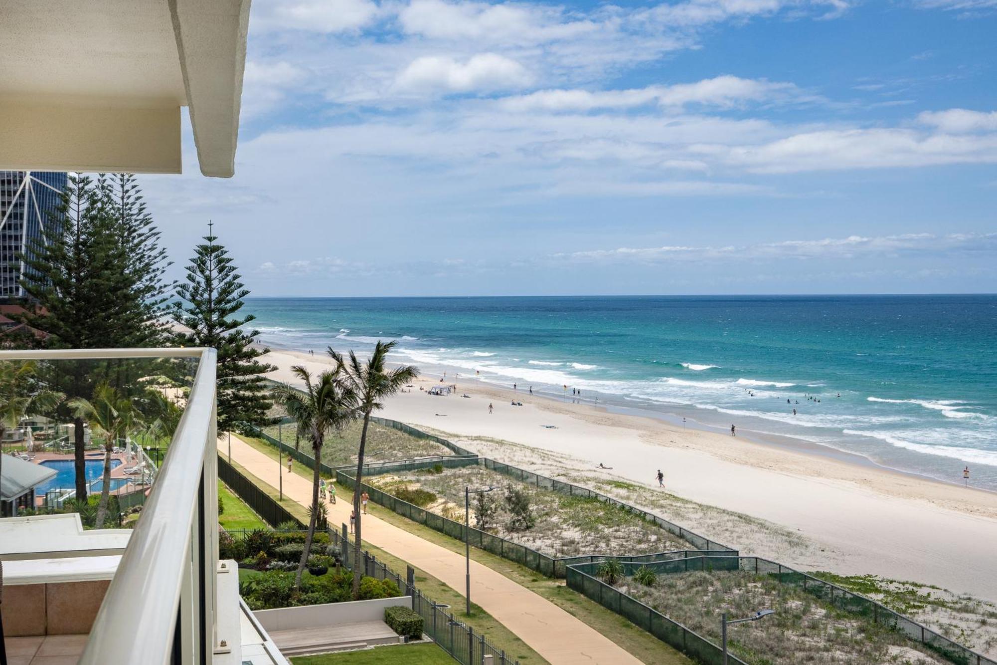 Viscount On The Beach Gold Coast Esterno foto