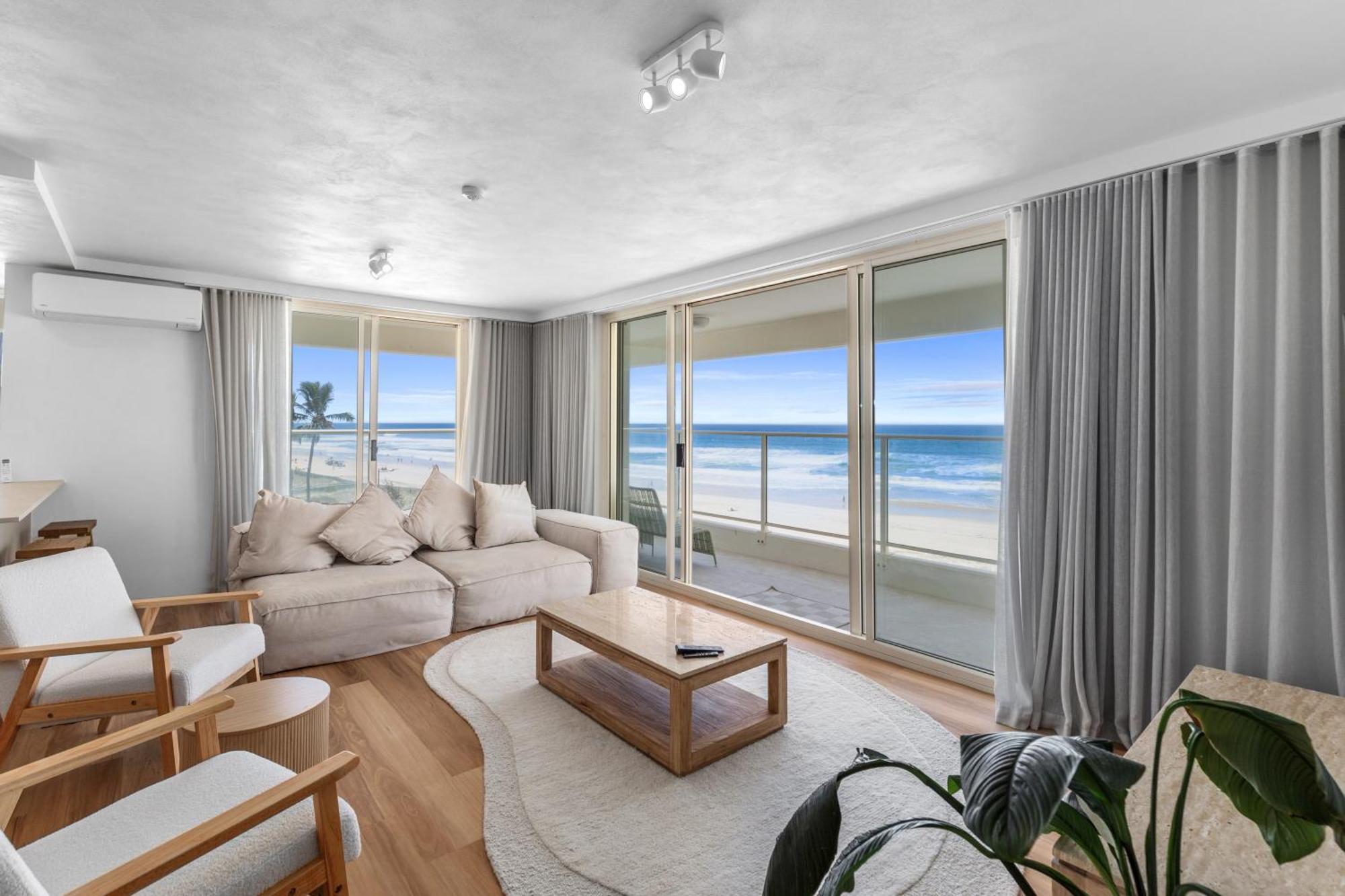 Viscount On The Beach Gold Coast Esterno foto