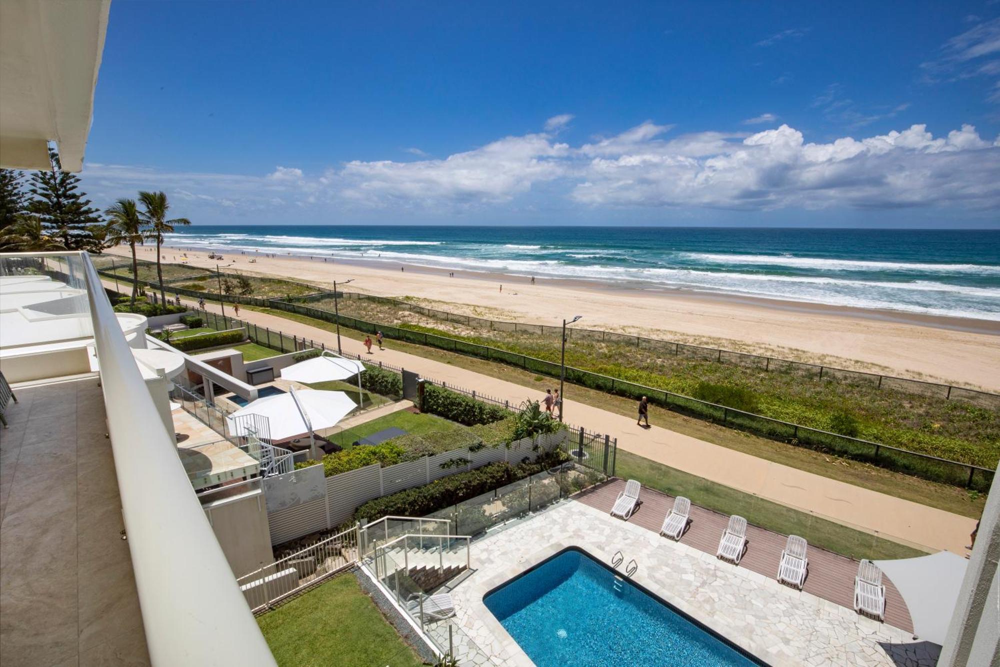 Viscount On The Beach Gold Coast Esterno foto